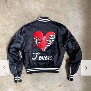 amiri lovers denim jacket